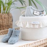 Baby slofje Miracle - Nodic Blue