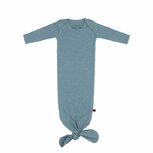 Newborn Baby Knotenschlafanzug Melange Stone Green