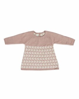 Smallstuff wollen jurkje Yara in Poederroze