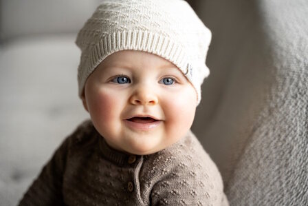 Baby mutsje Miracle - Warm Linnen