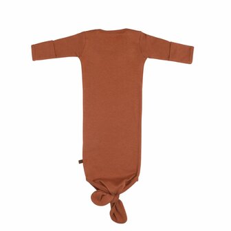 Newborn Baby Knotenschlafanzug Melange Honey