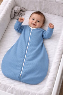 Heupdysplasie winter slaapzak Kay - Blauw