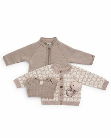 Wollen Vestje Finn&nbsp;- Poederroze