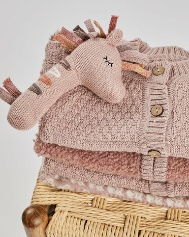 Wollkleid Yara &ndash; Puderrosa