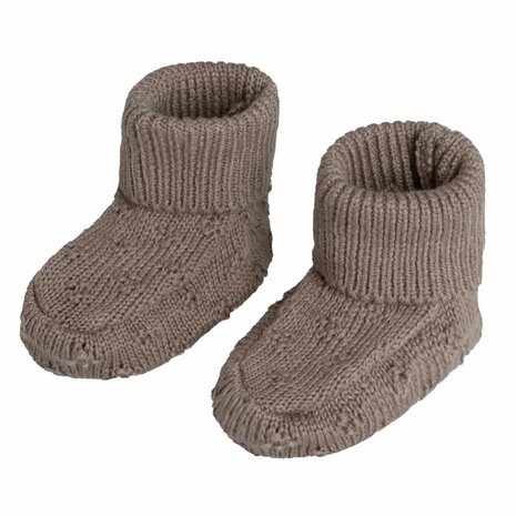 Baby slofje Miracle - Clay