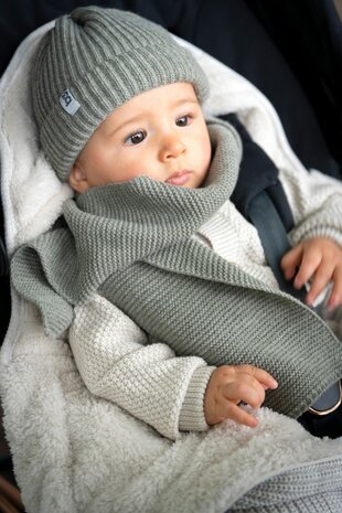 Baby Mutsje Cool-  Urban Green | Warme kinder muts
