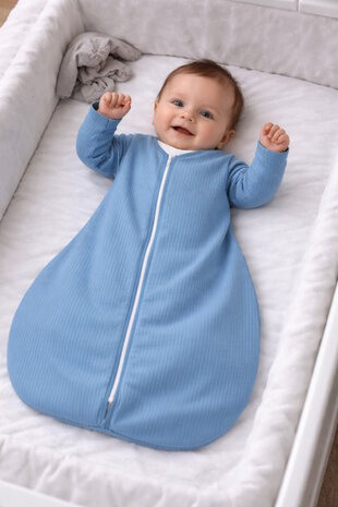 Heupdysplasie winter slaapzak Kay - Blauw