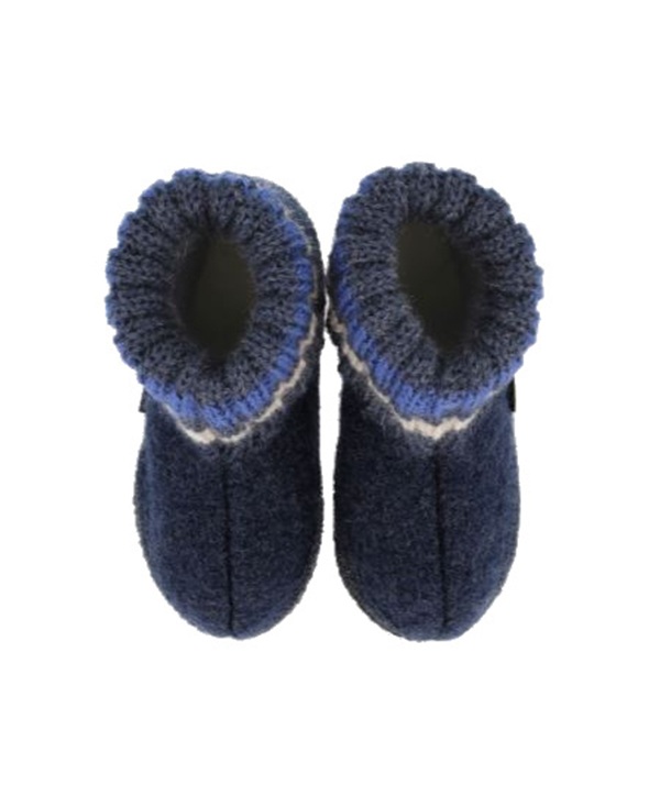 Haflinger Kinderpantoffel Paul – Jeans - Afbeelding 2