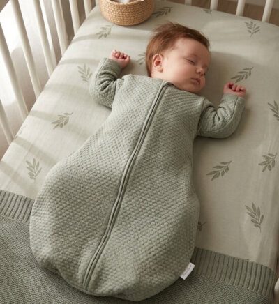 Alternative view of Heupdysplasie Slaapzak Sky – Urban Green